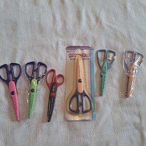 Paper crafting scissor bundle new and preowned